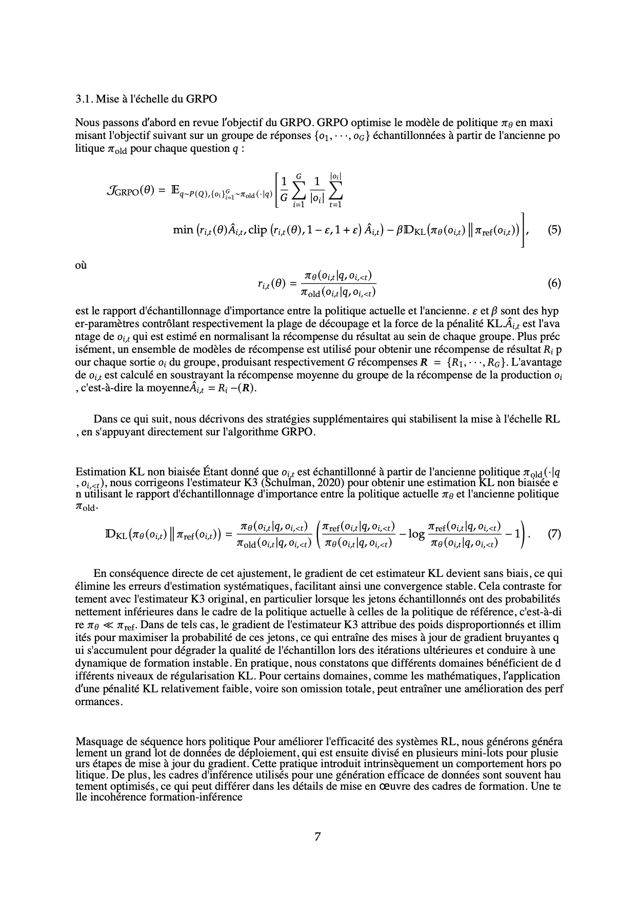 Resultat de traduction PDF pour Anglais -> Francais (document scientifique)